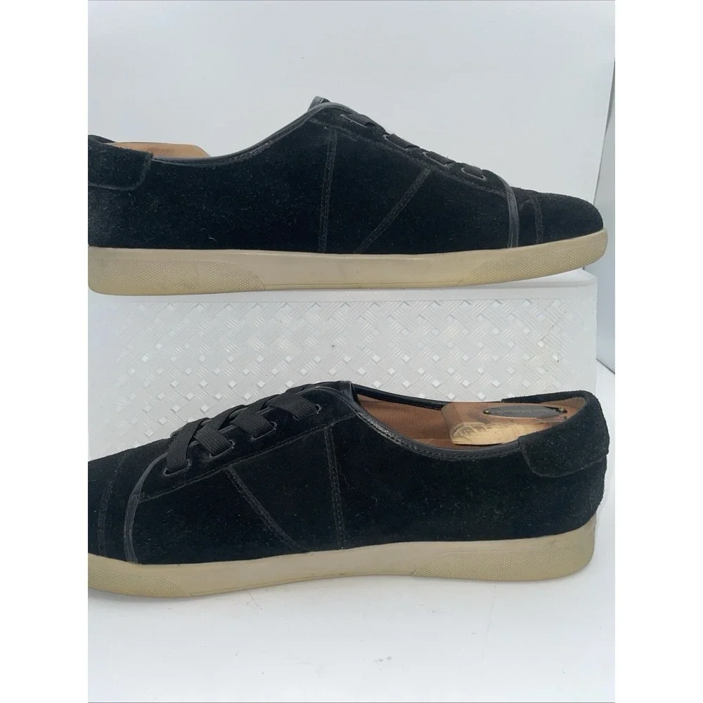 Vionic Womens Sneakers Shoes Brinley Size 11 M Black White Suede Comfort Lace Up